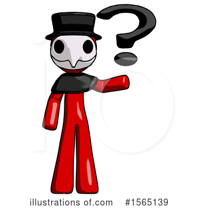 Royalty-Free (RF) Red Design Mascot Clipart Illustration by Leo Blanchette - Stock Sample #1565139
