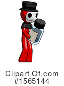 Red Design Mascot Clipart #1565144 by Leo Blanchette