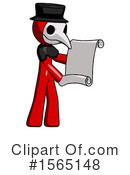 Red Design Mascot Clipart #1565148 by Leo Blanchette