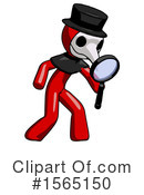 Red Design Mascot Clipart #1565150 by Leo Blanchette