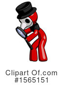 Red Design Mascot Clipart #1565151 by Leo Blanchette