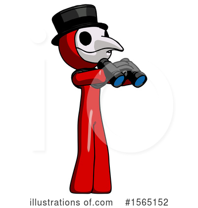 Royalty-Free (RF) Red Design Mascot Clipart Illustration by Leo Blanchette - Stock Sample #1565152