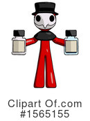 Red Design Mascot Clipart #1565155 by Leo Blanchette
