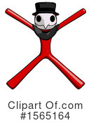 Red Design Mascot Clipart #1565164 by Leo Blanchette