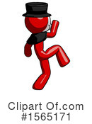 Red Design Mascot Clipart #1565171 by Leo Blanchette