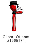 Red Design Mascot Clipart #1565174 by Leo Blanchette