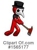 Red Design Mascot Clipart #1565177 by Leo Blanchette