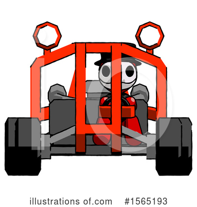 Royalty-Free (RF) Red Design Mascot Clipart Illustration by Leo Blanchette - Stock Sample #1565193