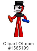 Red Design Mascot Clipart #1565199 by Leo Blanchette