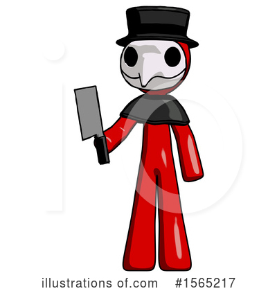 Royalty-Free (RF) Red Design Mascot Clipart Illustration by Leo Blanchette - Stock Sample #1565217