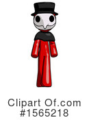 Red Design Mascot Clipart #1565218 by Leo Blanchette