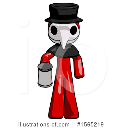 Royalty-Free (RF) Red Design Mascot Clipart Illustration by Leo Blanchette - Stock Sample #1565219