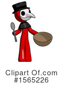 Red Design Mascot Clipart #1565226 by Leo Blanchette