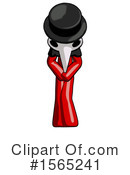 Red Design Mascot Clipart #1565241 by Leo Blanchette