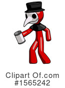 Red Design Mascot Clipart #1565242 by Leo Blanchette