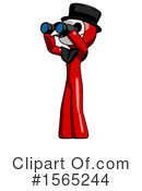 Red Design Mascot Clipart #1565244 by Leo Blanchette