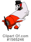 Red Design Mascot Clipart #1565246 by Leo Blanchette