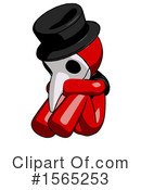 Red Design Mascot Clipart #1565253 by Leo Blanchette