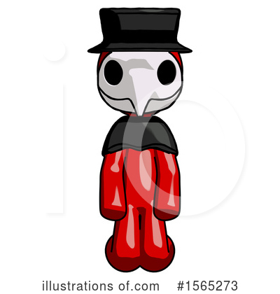Royalty-Free (RF) Red Design Mascot Clipart Illustration by Leo Blanchette - Stock Sample #1565273