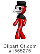 Red Design Mascot Clipart #1565276 by Leo Blanchette