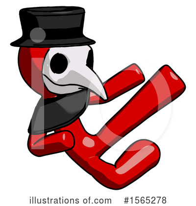 Royalty-Free (RF) Red Design Mascot Clipart Illustration by Leo Blanchette - Stock Sample #1565278