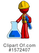 Red Design Mascot Clipart #1572407 by Leo Blanchette