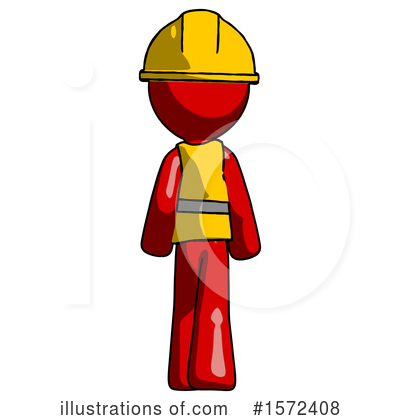 Royalty-Free (RF) Red Design Mascot Clipart Illustration by Leo Blanchette - Stock Sample #1572408