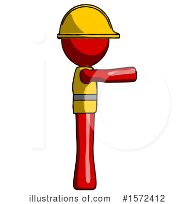 Royalty-Free (RF) Red Design Mascot Clipart Illustration by Leo Blanchette - Stock Sample #1572412