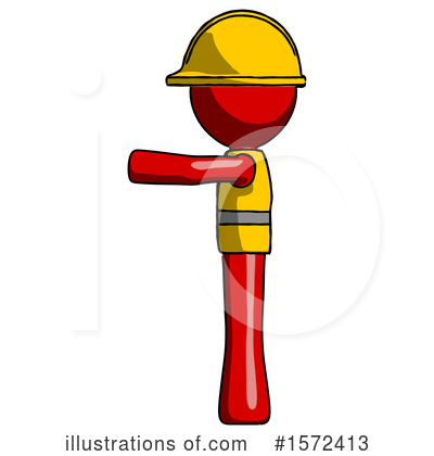 Royalty-Free (RF) Red Design Mascot Clipart Illustration by Leo Blanchette - Stock Sample #1572413