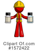 Red Design Mascot Clipart #1572422 by Leo Blanchette