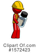 Red Design Mascot Clipart #1572423 by Leo Blanchette