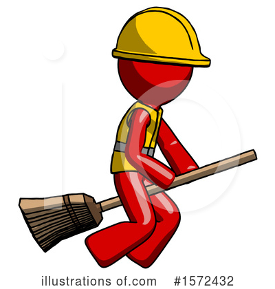 Royalty-Free (RF) Red Design Mascot Clipart Illustration by Leo Blanchette - Stock Sample #1572432