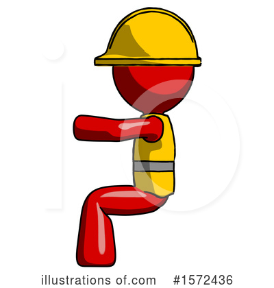 Royalty-Free (RF) Red Design Mascot Clipart Illustration by Leo Blanchette - Stock Sample #1572436