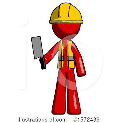 Royalty-Free (RF) Red Design Mascot Clipart Illustration by Leo Blanchette - Stock Sample #1572439