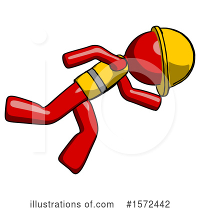 Royalty-Free (RF) Red Design Mascot Clipart Illustration by Leo Blanchette - Stock Sample #1572442