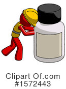 Red Design Mascot Clipart #1572443 by Leo Blanchette