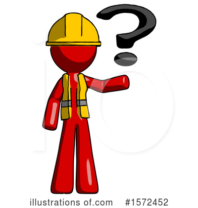 Royalty-Free (RF) Red Design Mascot Clipart Illustration by Leo Blanchette - Stock Sample #1572452
