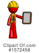Red Design Mascot Clipart #1572458 by Leo Blanchette