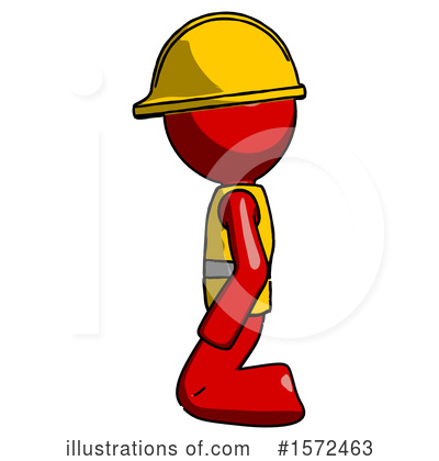 Royalty-Free (RF) Red Design Mascot Clipart Illustration by Leo Blanchette - Stock Sample #1572463