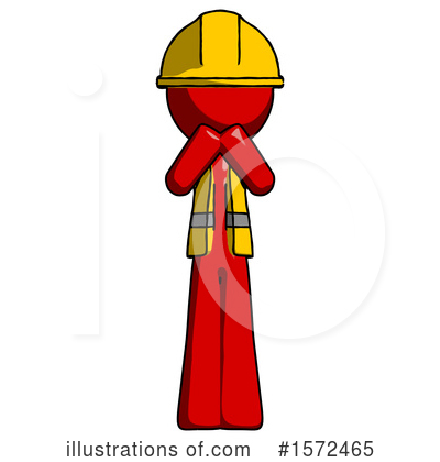 Royalty-Free (RF) Red Design Mascot Clipart Illustration by Leo Blanchette - Stock Sample #1572465