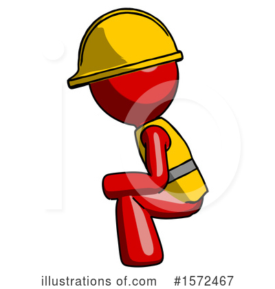 Royalty-Free (RF) Red Design Mascot Clipart Illustration by Leo Blanchette - Stock Sample #1572467