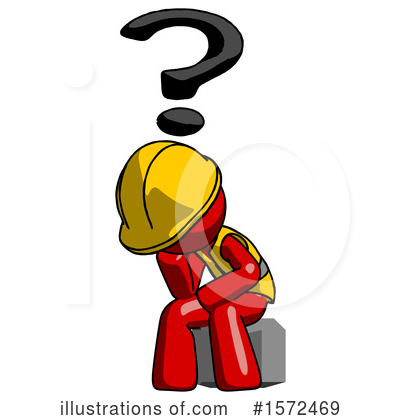 Royalty-Free (RF) Red Design Mascot Clipart Illustration by Leo Blanchette - Stock Sample #1572469