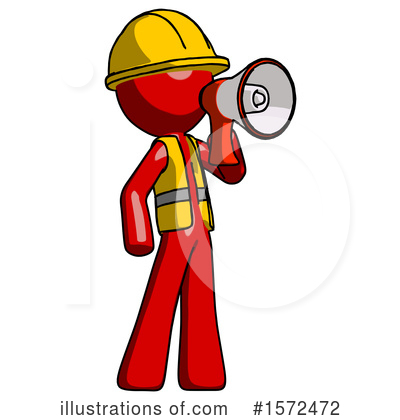 Royalty-Free (RF) Red Design Mascot Clipart Illustration by Leo Blanchette - Stock Sample #1572472