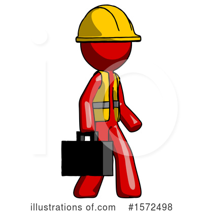 Royalty-Free (RF) Red Design Mascot Clipart Illustration by Leo Blanchette - Stock Sample #1572498