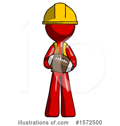 Royalty-Free (RF) Red Design Mascot Clipart Illustration by Leo Blanchette - Stock Sample #1572500