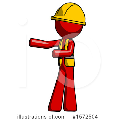 Royalty-Free (RF) Red Design Mascot Clipart Illustration by Leo Blanchette - Stock Sample #1572504