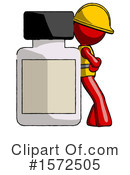 Red Design Mascot Clipart #1572505 by Leo Blanchette