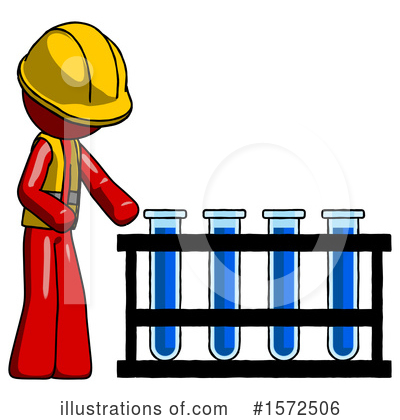 Royalty-Free (RF) Red Design Mascot Clipart Illustration by Leo Blanchette - Stock Sample #1572506