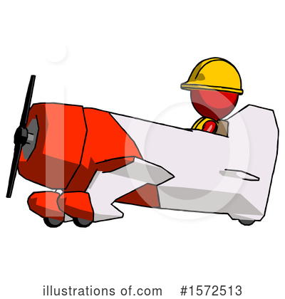 Royalty-Free (RF) Red Design Mascot Clipart Illustration by Leo Blanchette - Stock Sample #1572513