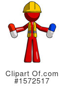 Red Design Mascot Clipart #1572517 by Leo Blanchette